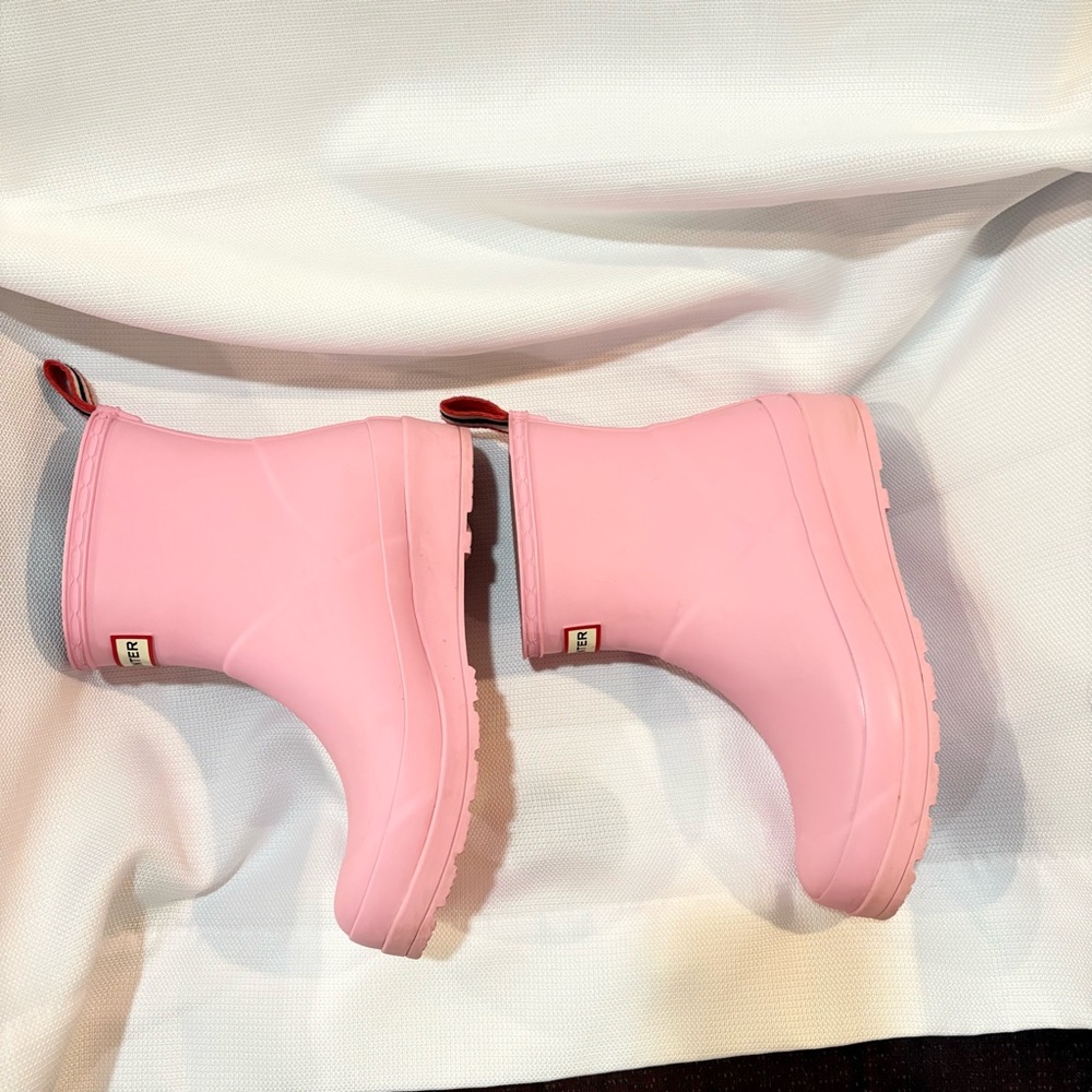 Hunter Pink Women's Winter & Rain Boots - Picture 13 of 14